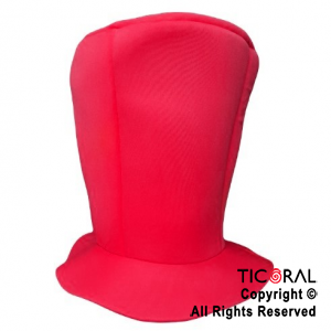 SOMBRERO GALERA FLUO LISA SIMPLE ROSA FUCSIA x 1
